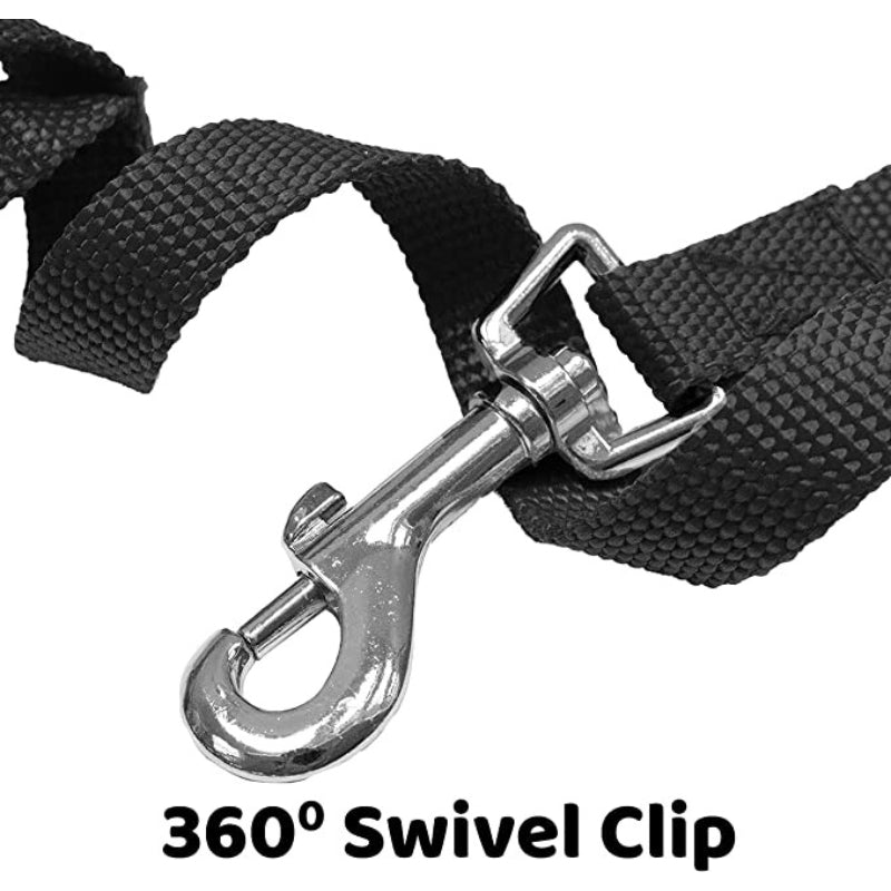 Long Dog Leash - Dog Training Leash - Recall & Obedience Dog Training Tools - Nylon - 50 ft-Paw Print Pad