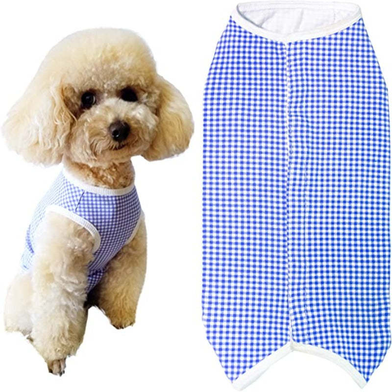 Dog’s Recovery Suit, Wound Protective Clothes For Little Animals-Paw Print Pad