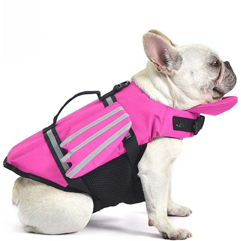 French Bulldog Life Jacket, Wings Design Pet Life Vest, Dog-Paw Print Pad