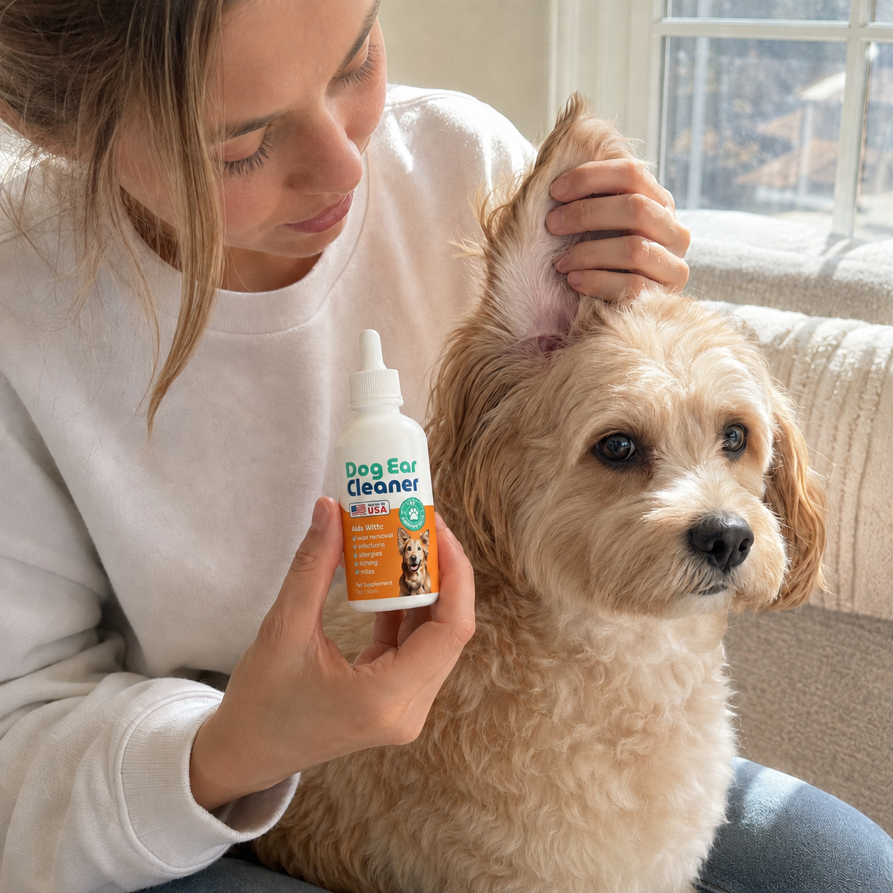 Natural Pet Grooming Supplement 1oz Dropper Bottles