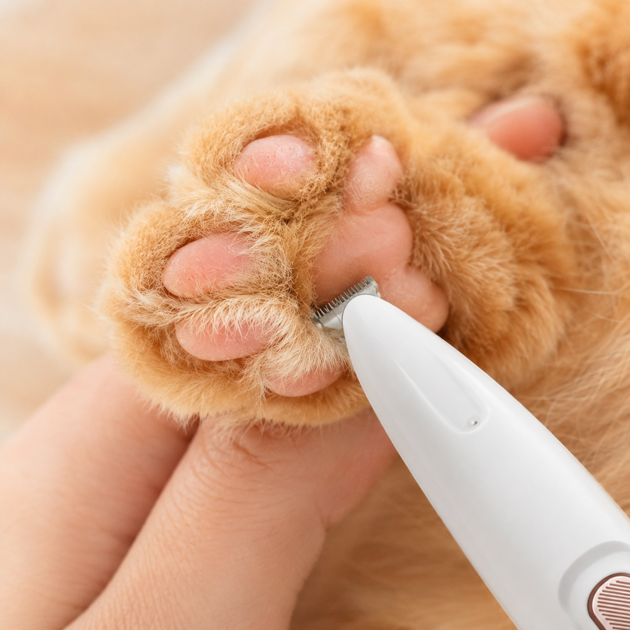 Low Noise USB Rechargeable Multifunctional Waterproof Trimmer For Pets