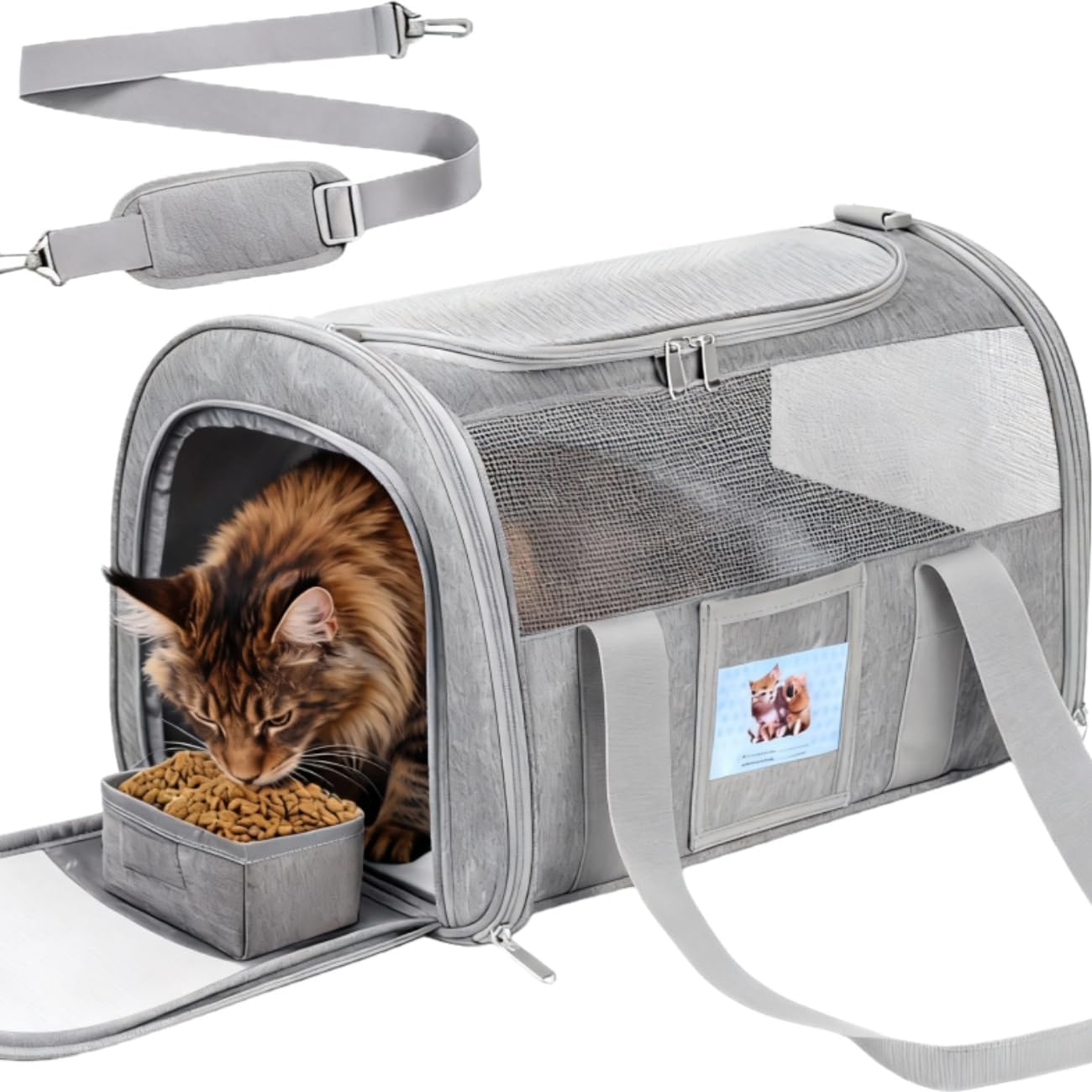 Waterproof TSA Approved Soft Carrier Bag for Cats And Dogs