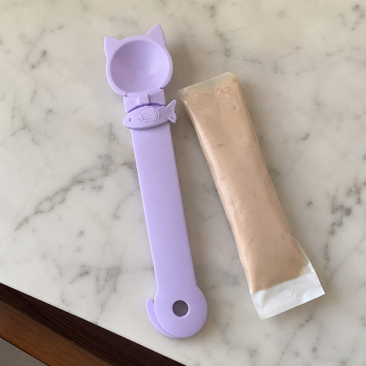 Food Dispenser Long Handle Spoon For Cats