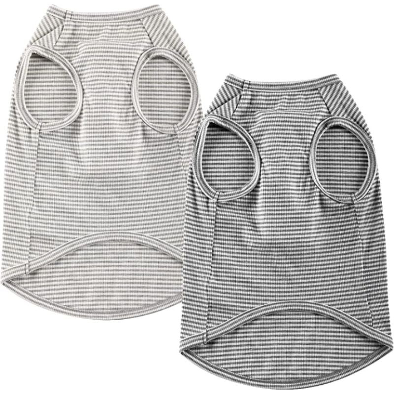 Dog Pink White Shirts, Soft Blank Cotton Tee-Shirt For Boy Girl Dogs, Plain Large Bulldog Clothes-Paw Print Pad