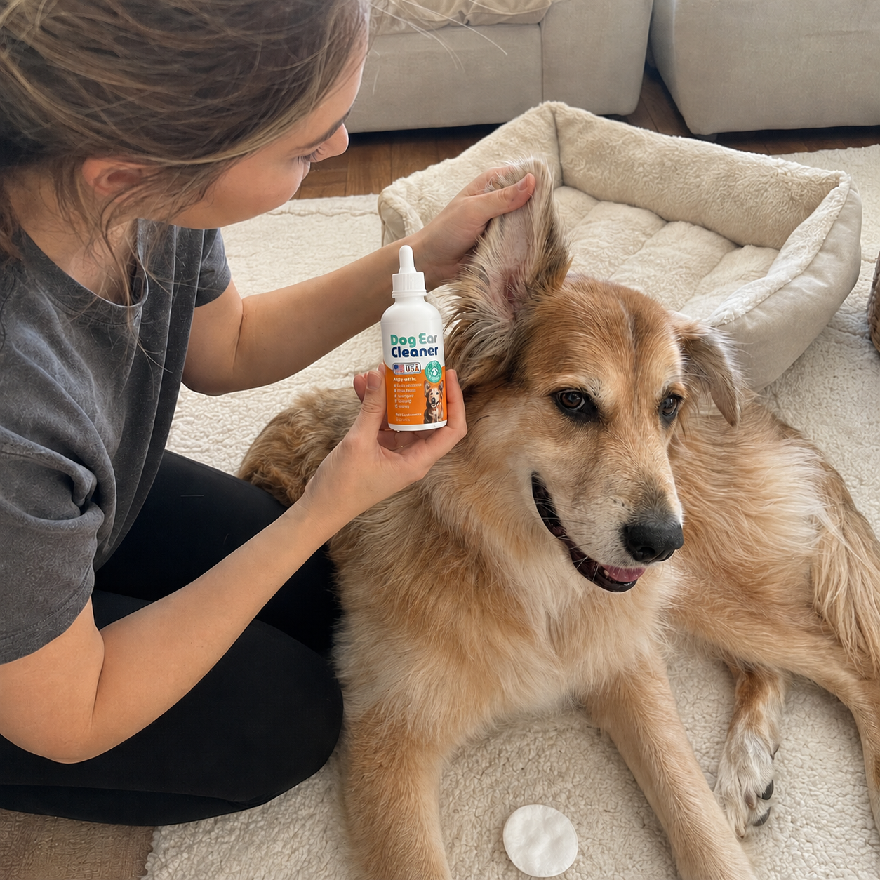 Natural Pet Grooming Supplement 1oz Dropper Bottles
