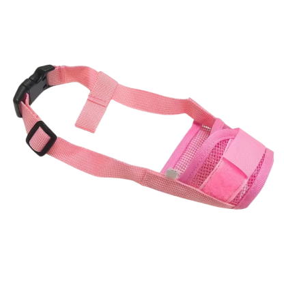 Dog Mouth Cover With Adjustable Straps