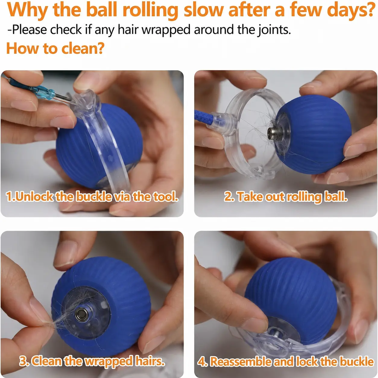Interactive Cat Toys for Indoor Cats Agility Move Cat Balls Motion Activated Cat Balls for Bored Indoor Cats Play Alone All Day Cat's Hunting Moment