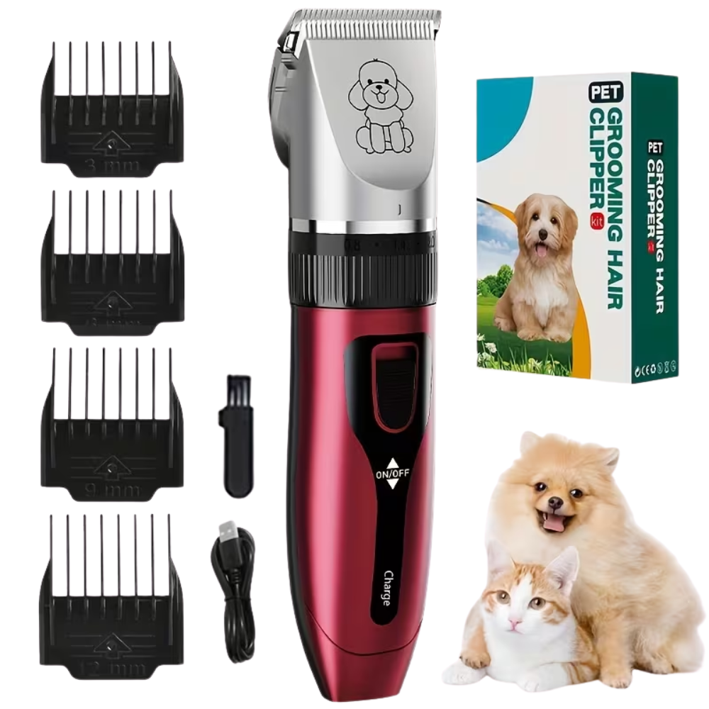 Rechargeable Grooming Kit for Trimming Hair of Different Lengths