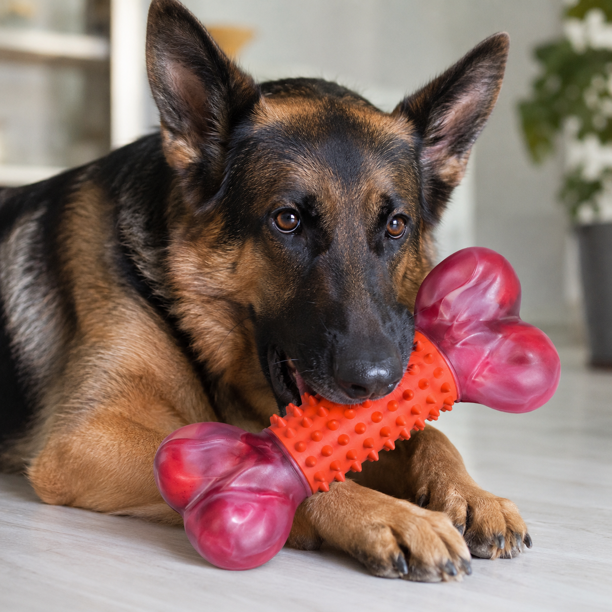 Interactive Everyday Chew Toy For Dogs With Flavours