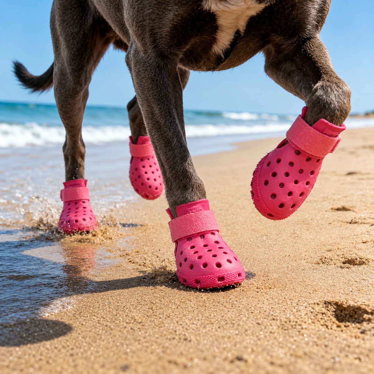  Pack Of 4 Non Slip All Seasons Comfortable Pet Shoes