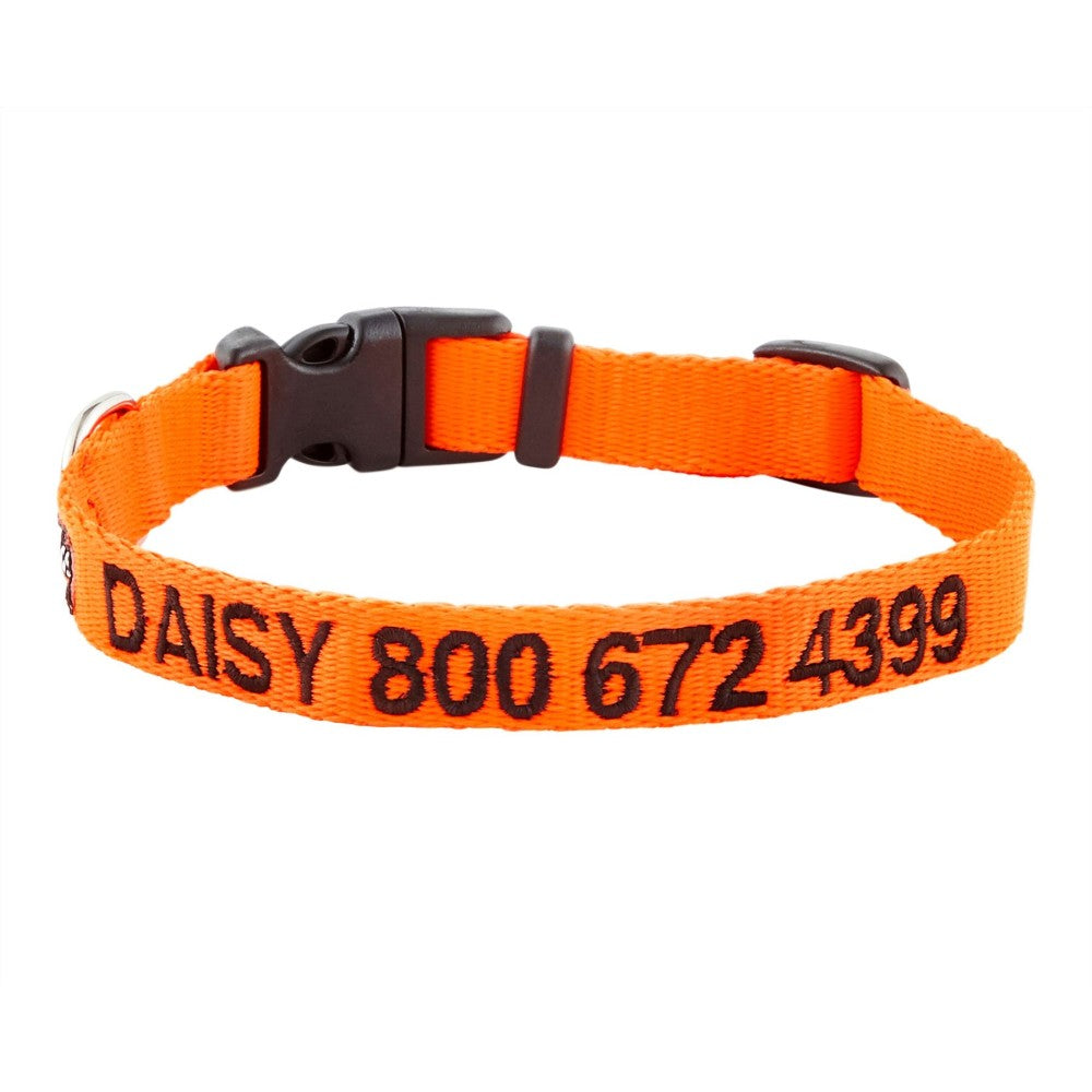 Personalized Adjustable Dog Collar For All Breeds-Paw Print Pad