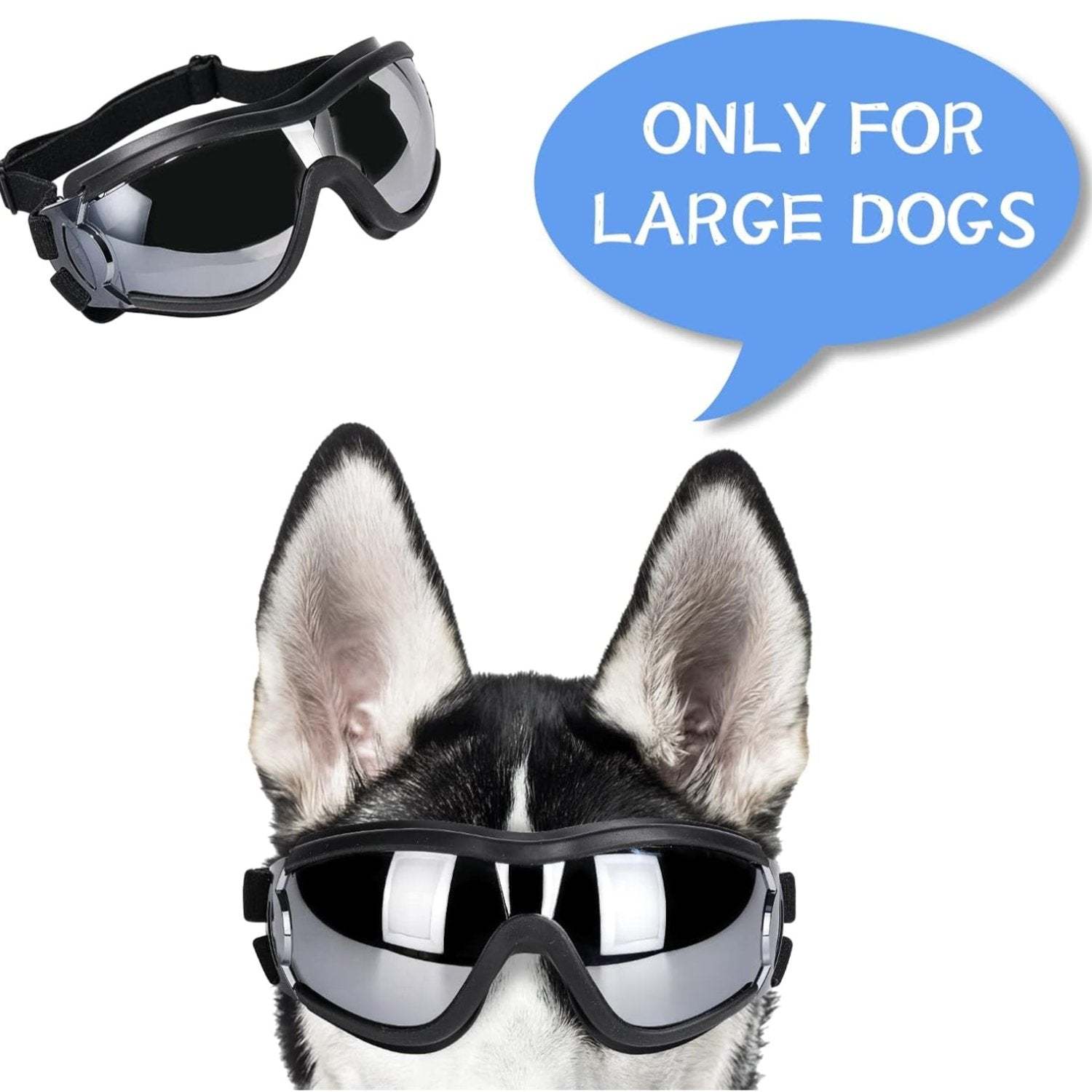 Adjustable Pet Sunglasses Goggles For Dogs-Paw Print Pad