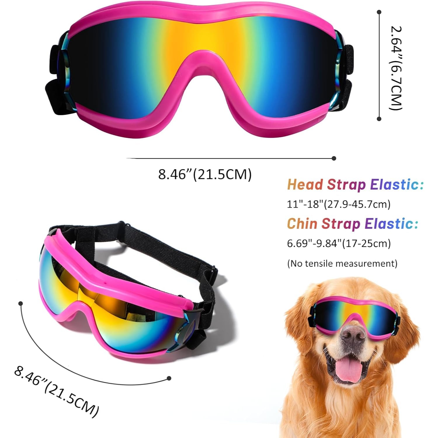 Adjustable Pet Sunglasses Goggles For Dogs-Paw Print Pad