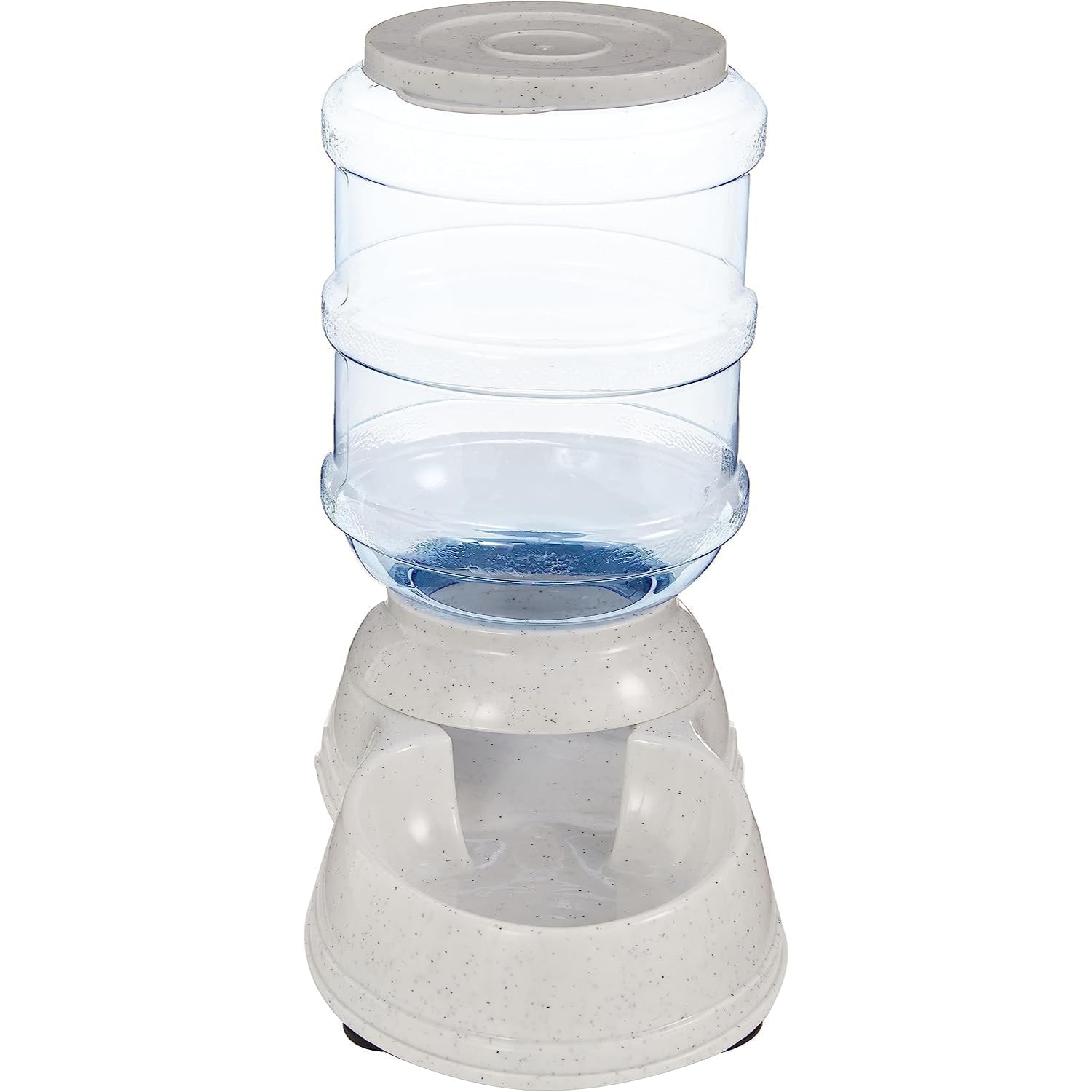 Gravity Pet Food Feeder For Dogs And Cats-Paw Print Pad