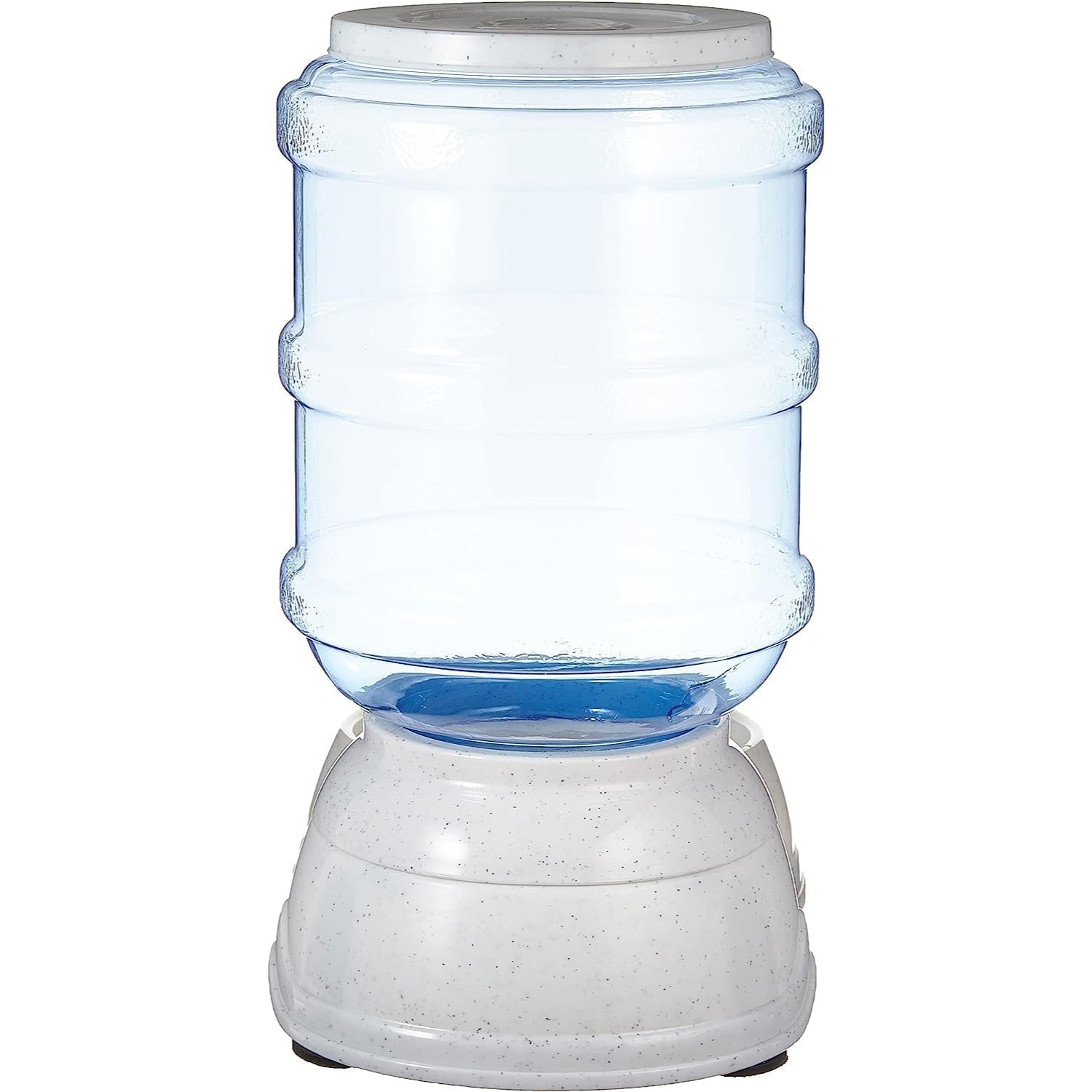 Gravity Pet Food Feeder For Dogs And Cats-Paw Print Pad