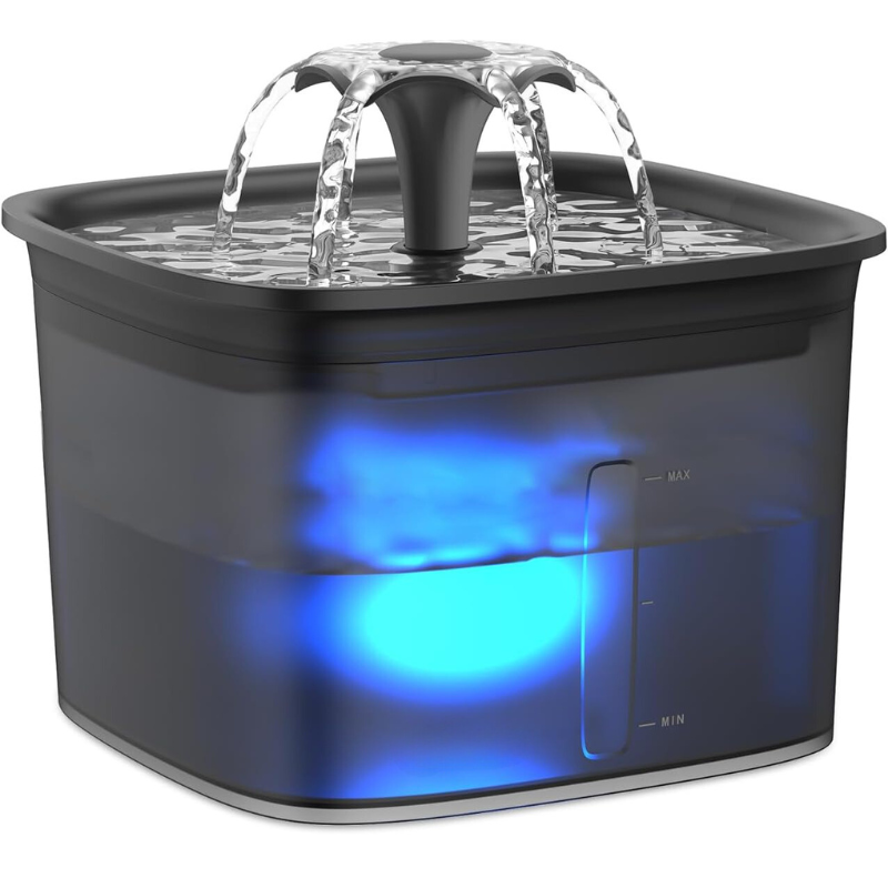 Automatic Pet Water Fountain-Paw Print Pad