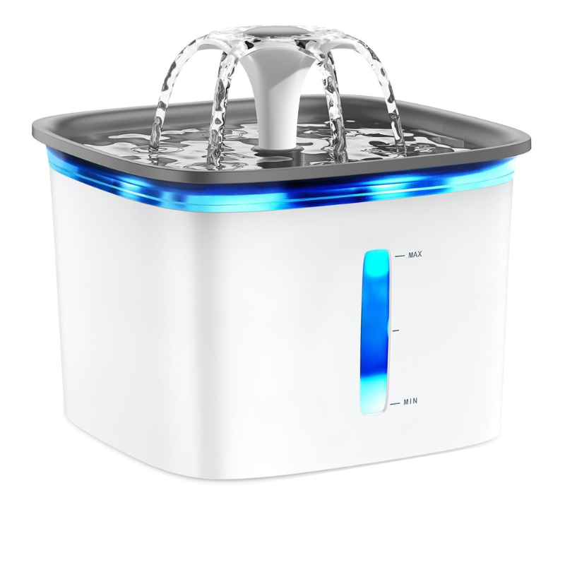 Automatic Pet Water Fountain-Paw Print Pad