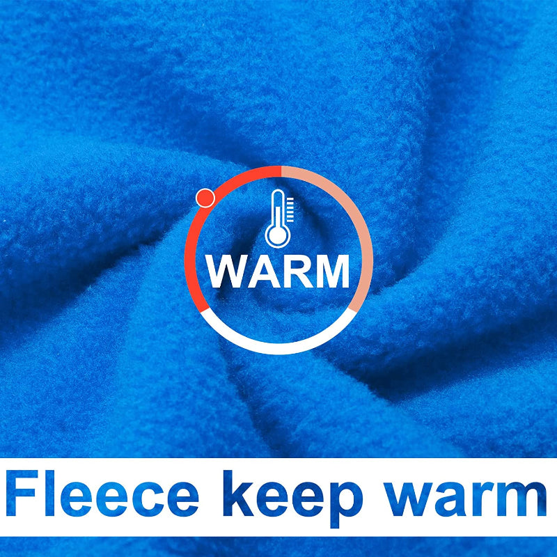 Dog Fleece Vest Sweater Winter Jacket For Small Coat Hoodie-Paw Print Pad