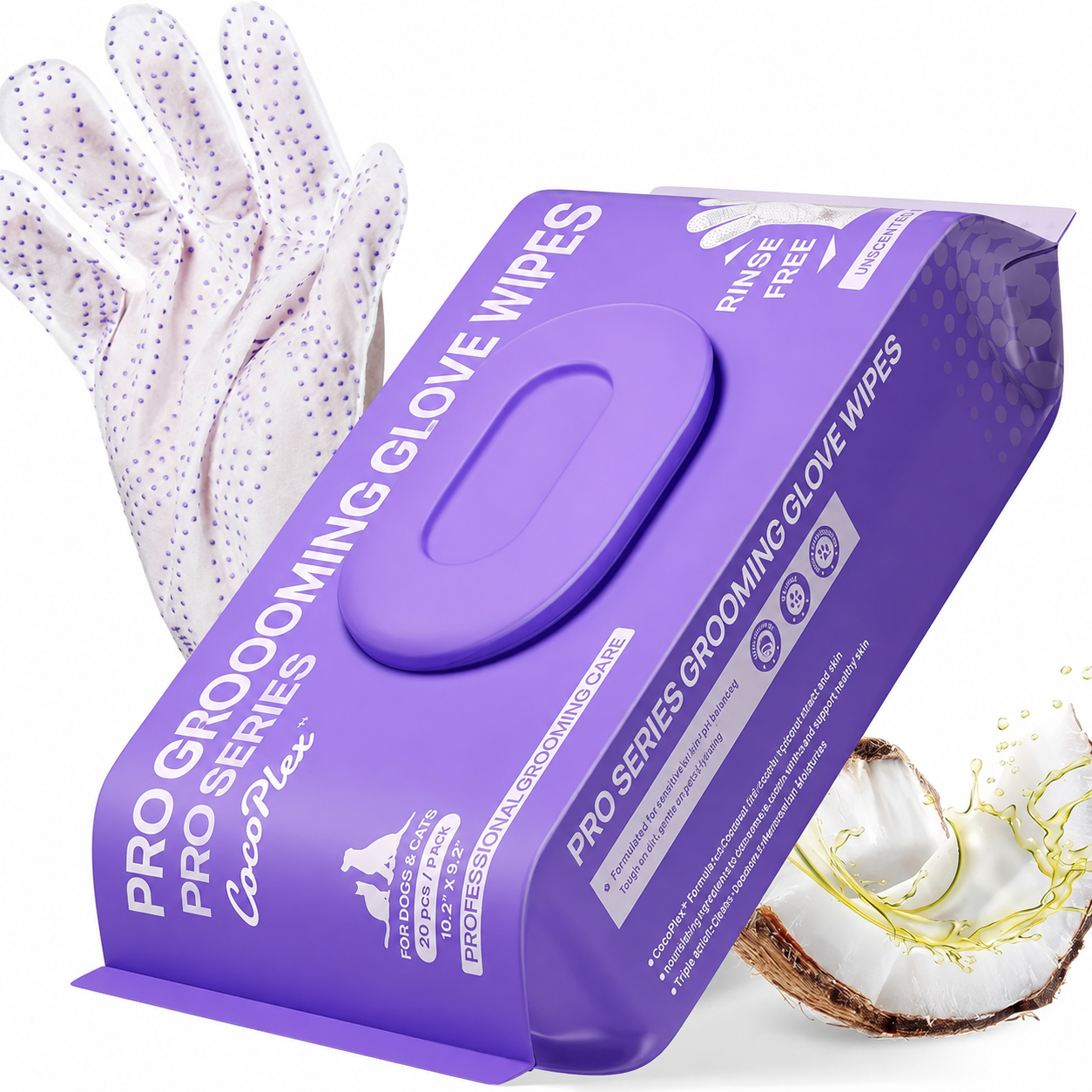 Disposable Dog Grooming Wipes For Cleaning