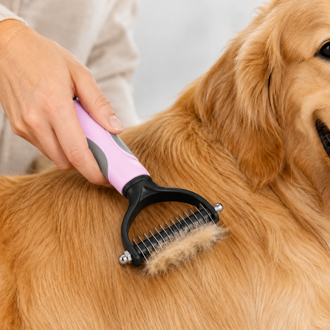 Knotter Hair Removal Comb Double Sided Brush