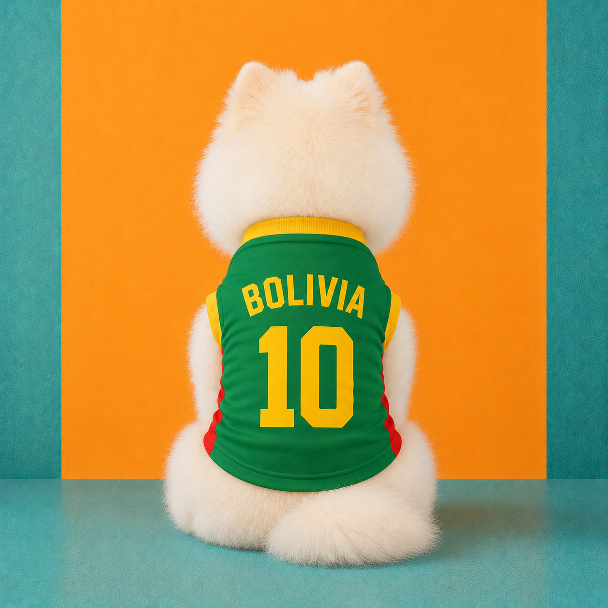 World Cup 2026 Bolivia Soccer Pet Jersey