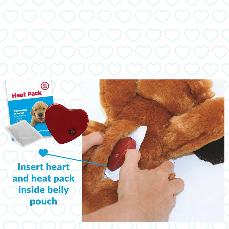 Soft Plush Toy For Puppies-Paw Print Pad