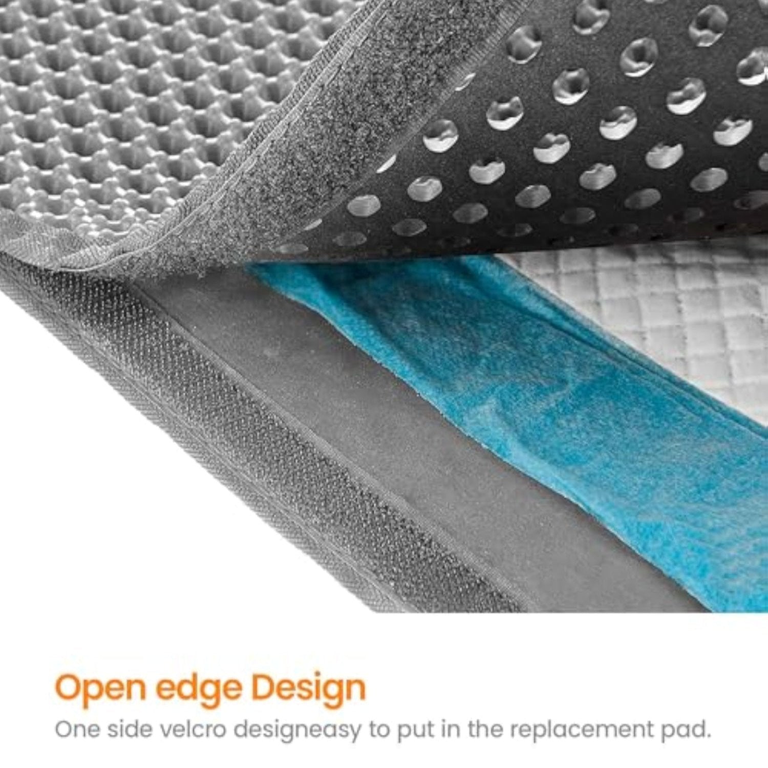 Conlun Honeycomb Cat Litter Mat-Paw Print Pad