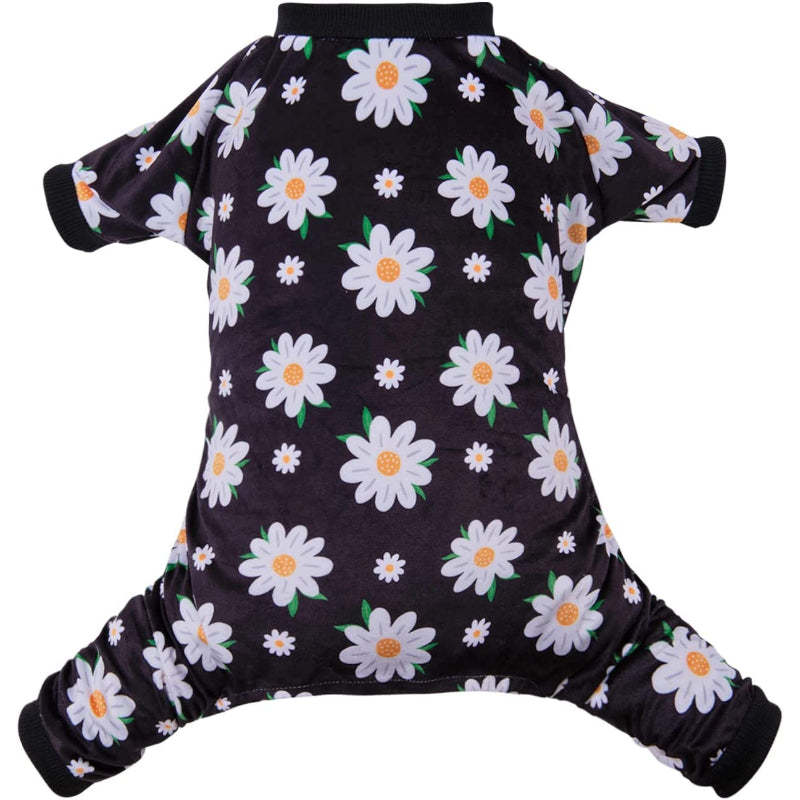 Daisy Dog Pyjamas Soft For Small Dog-Paw Print Pad