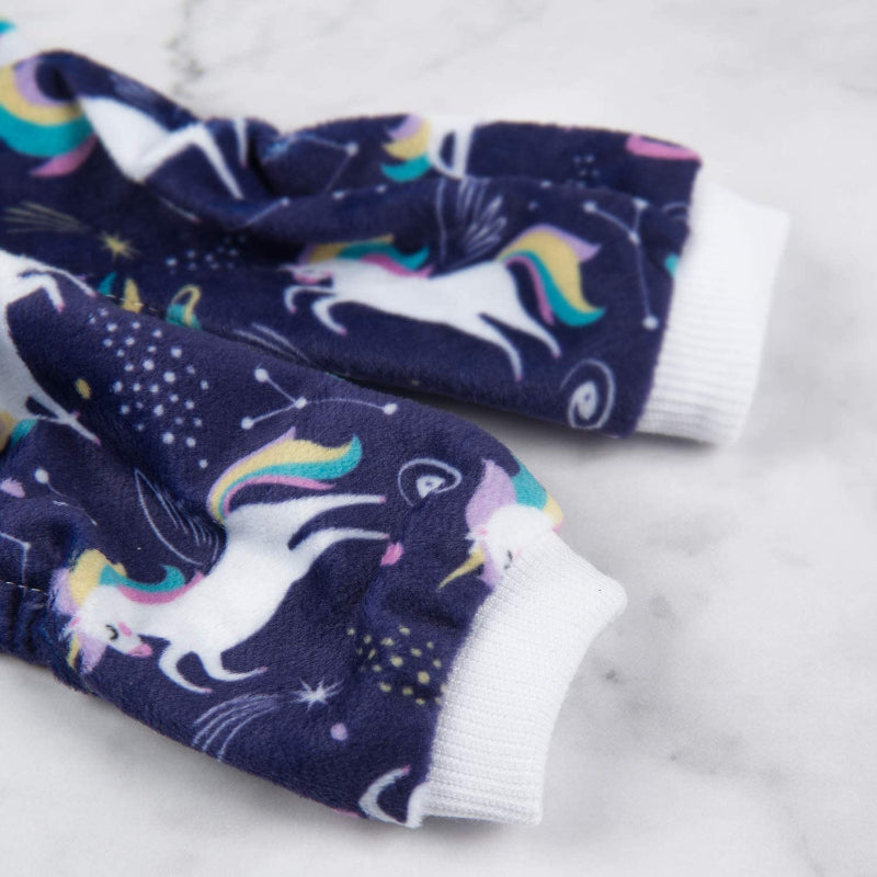 White Unicorn Dog Apparel Dog Jumpsuit Pet Clothes-Paw Print Pad