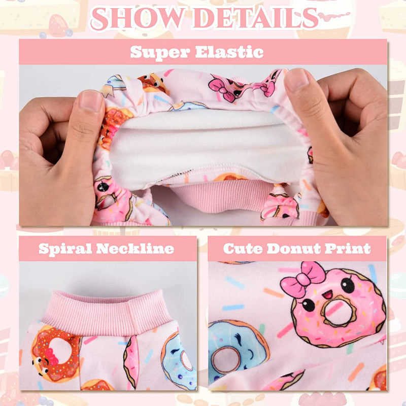 Dog Pajamas For Small Dogs For Yorkie Teacup Yellow Duck Stretchable-Paw Print Pad