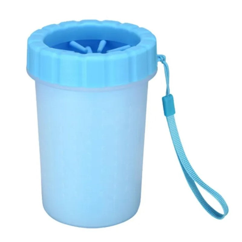 Dog Paw Cleaner Brush-Paw Print Pad