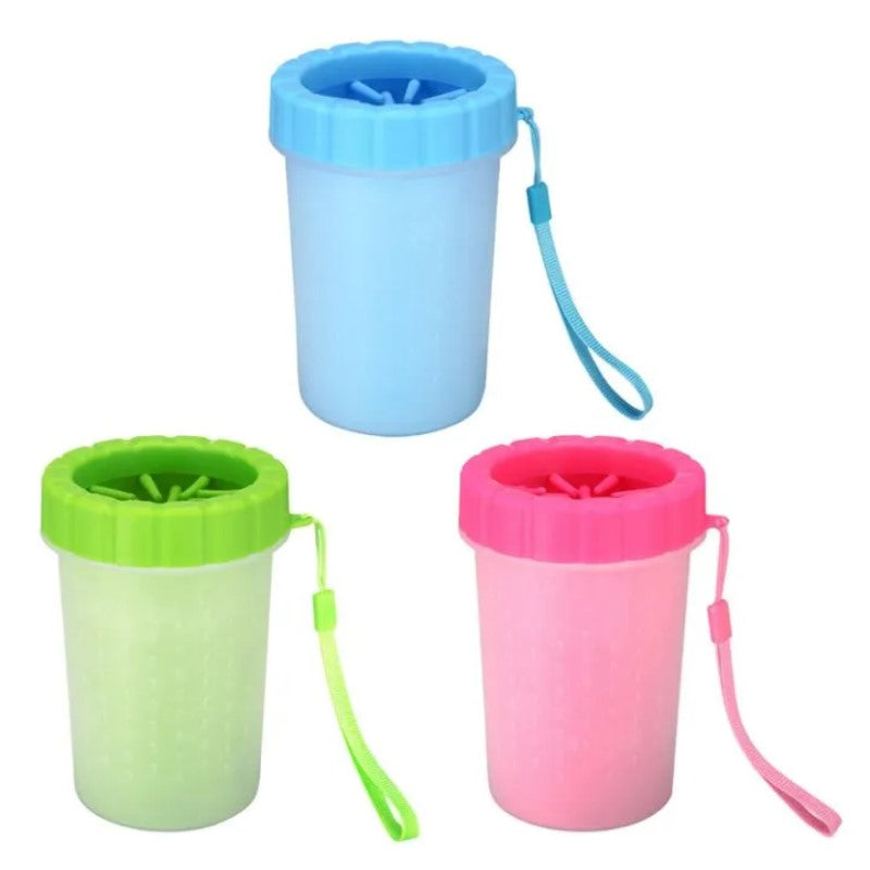 Dog Paw Cleaner Brush-Paw Print Pad