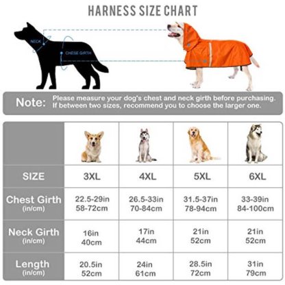 Breathable Dog Raincoat With Adjustable Belly Strap And Leash Hole-Paw Print Pad