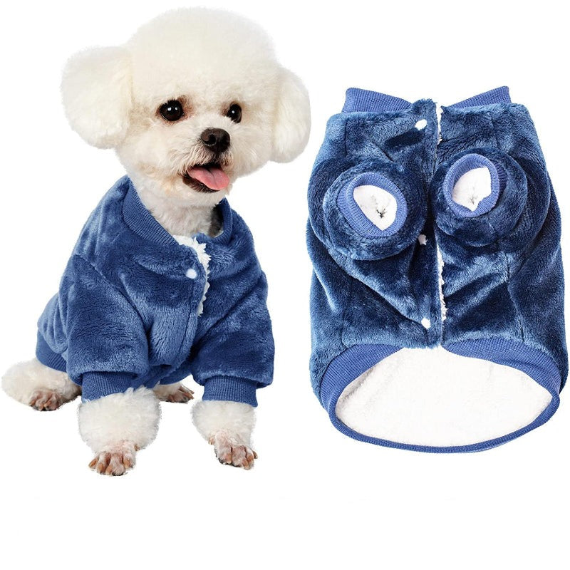 Dog Sweater, Dog Clothes, Dog Jacket For Small Or Medium Dogs, Ultra Soft And Warm Cat Sweaters-Paw Print Pad