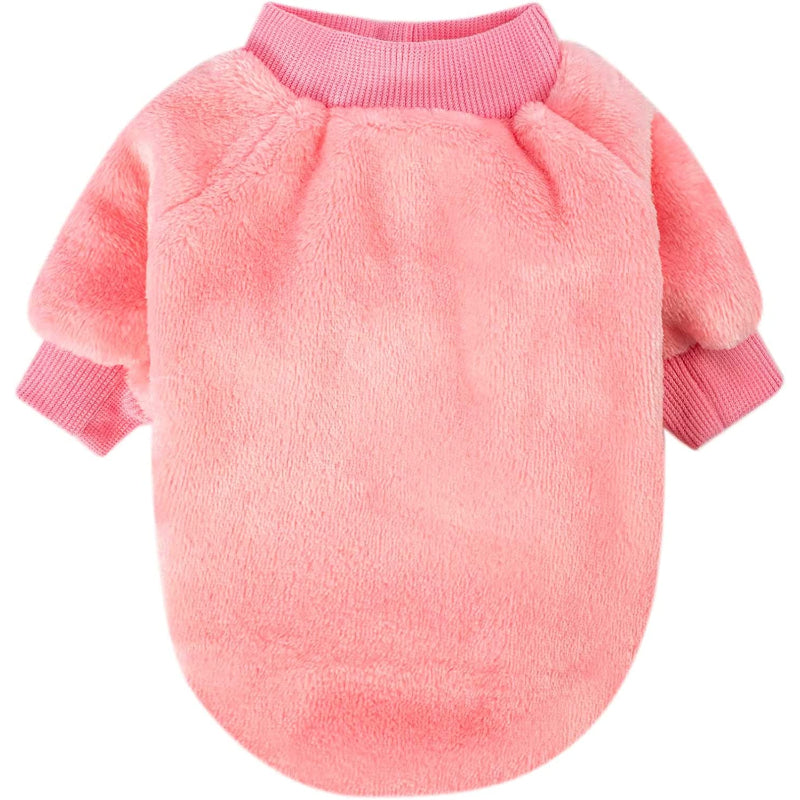 Dog Sweater, Pack Of 1 Or 3, Dog Clothes, Dog Jacket For Small Or Medium Dogs, Ultra Soft And Warm Cat Sweaters-Paw Print Pad