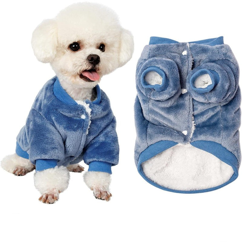 Dog Sweater, Dog Clothes, Dog Jacket For Small Or Medium Dogs, Ultra Soft And Warm Cat Sweaters-Paw Print Pad