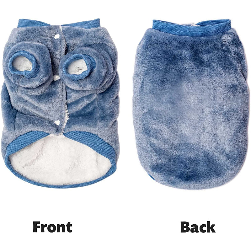 Dog Sweater, Dog Clothes, Dog Jacket For Small Or Medium Dogs, Ultra Soft And Warm Cat Sweaters-Paw Print Pad
