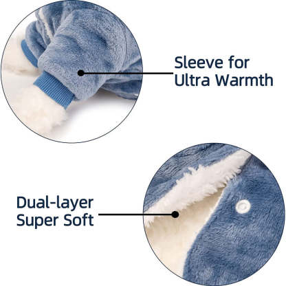 Dog Sweater, Dog Clothes, Dog Jacket For Small Or Medium Dogs, Ultra Soft And Warm Cat Sweaters-Paw Print Pad