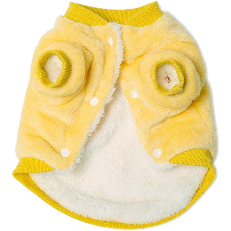 Dog Sweater, Dog Clothes, Dog Jacket For Small Or Medium Dogs, Ultra Soft And Warm Cat Sweaters-Paw Print Pad