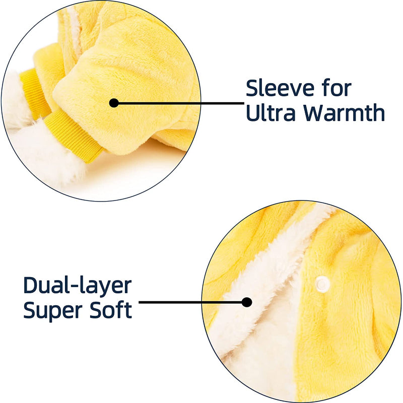 Dog Sweater, Dog Clothes, Dog Jacket For Small Or Medium Dogs, Ultra Soft And Warm Cat Sweaters-Paw Print Pad