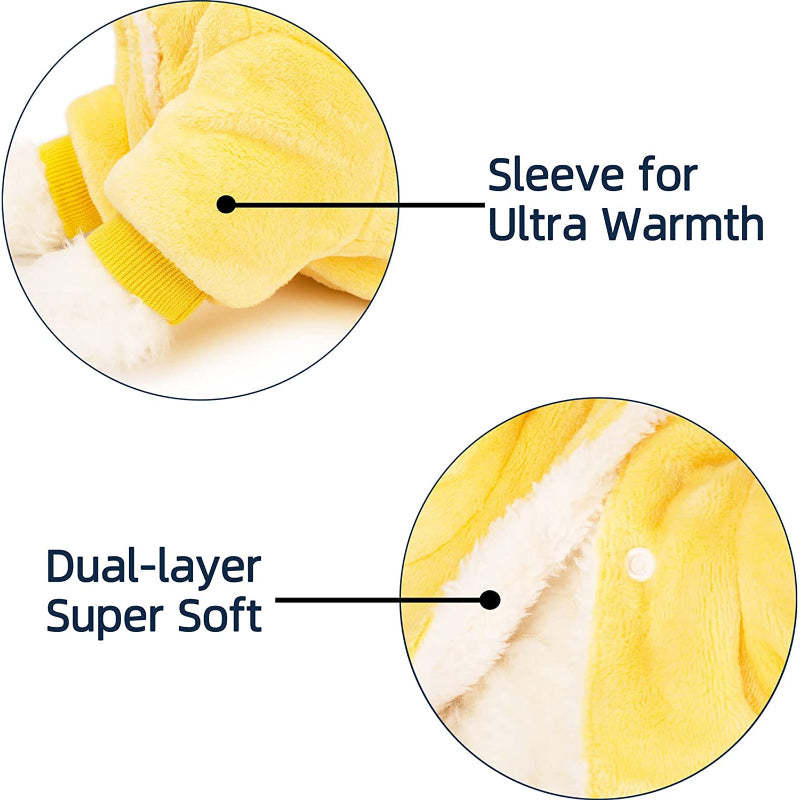 Dog Sweater, Dog Clothes, Dog Jacket For Small Or Medium Dogs, Ultra Soft And Warm Cat Sweaters-Paw Print Pad