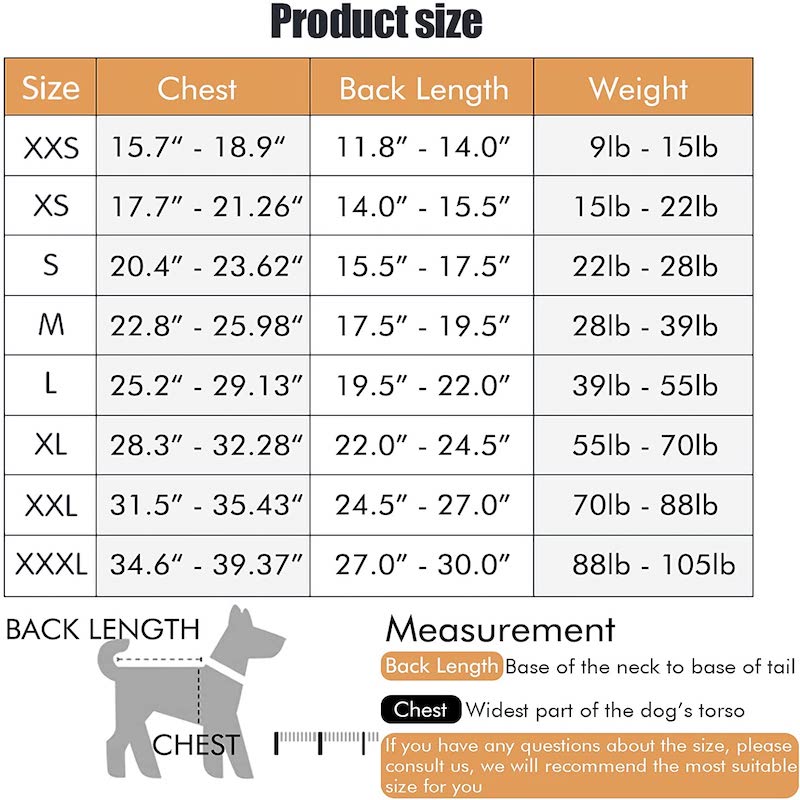 Dog Warm Coats Windproof Dog Winter Outdoor Jackets-Paw Print Pad