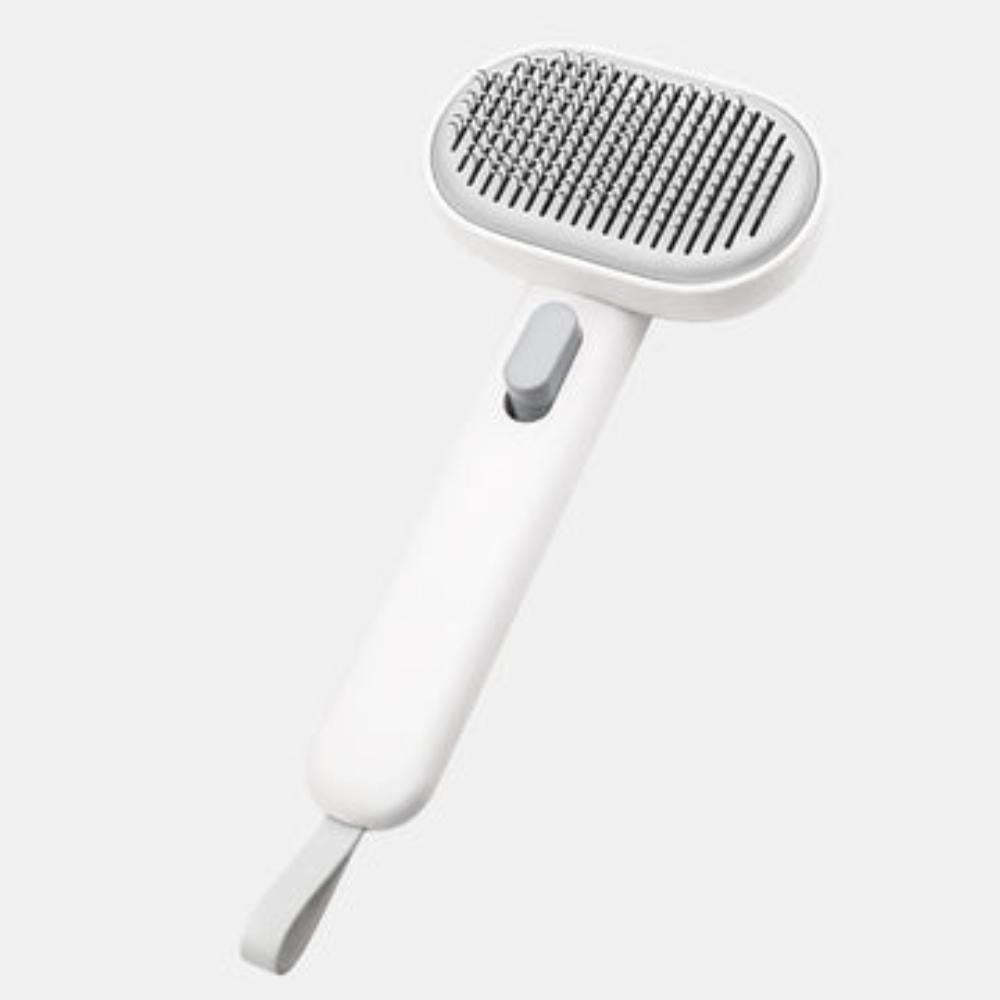 Durable Self Cleaning Pet Hair Brush Comb For Cats And Kittens-Paw Print Pad