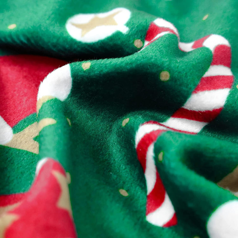 Dog Costume Lightweight Velvet Pajamas, Pet Clothes, Doggy Outfits Cat Jumpsuits-Paw Print Pad