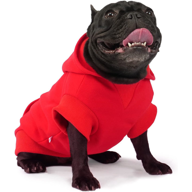 Small Dog Hoodie, Teacup Puppy Clothing Coat Costume-Paw Print Pad