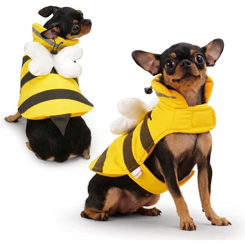 Small Dog Hoodie, Teacup Puppy Clothing Coat Costume-Paw Print Pad