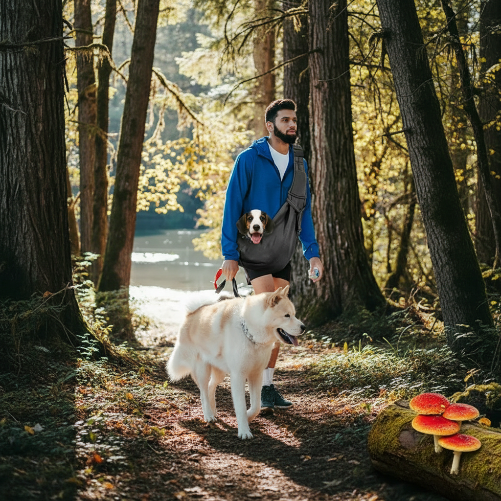 Adjustable Pet Carrier Sling Bag