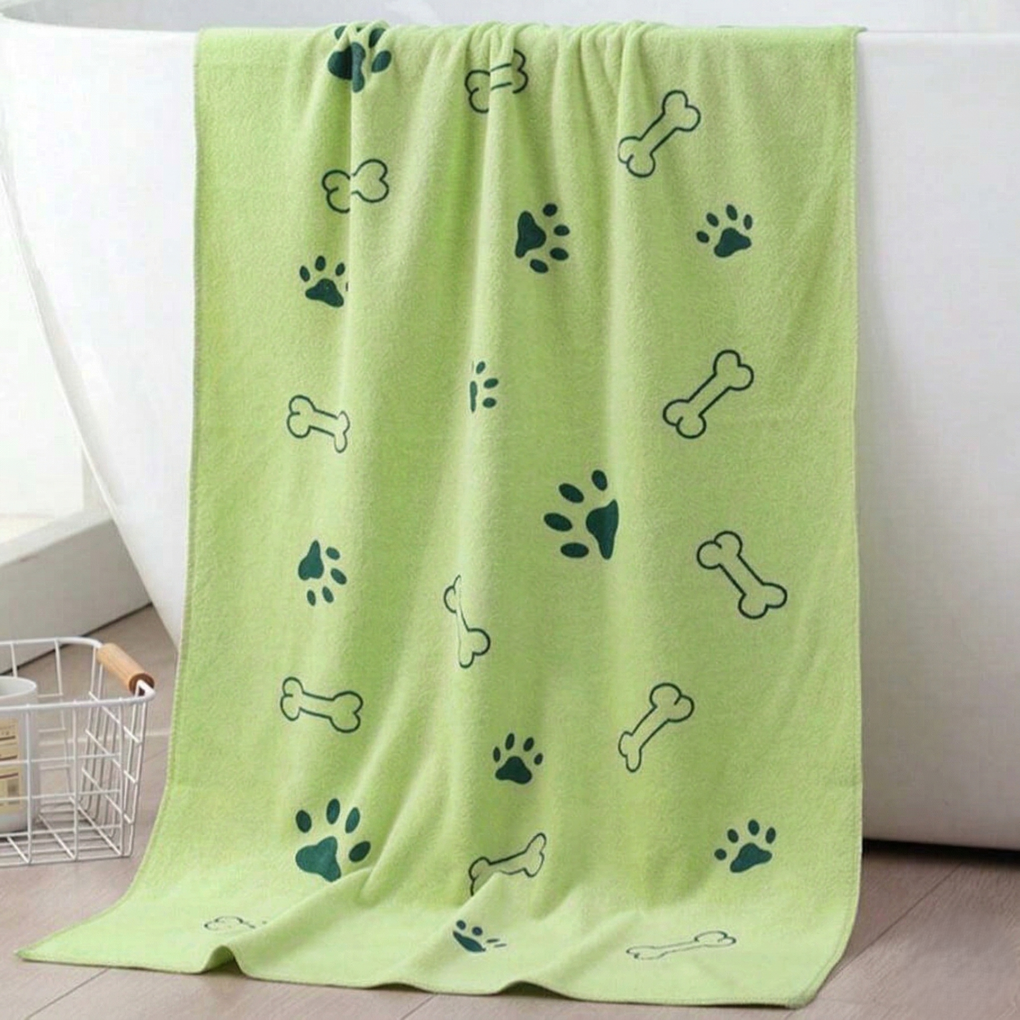 Absorbent Microfiber Pet Bathing Towel