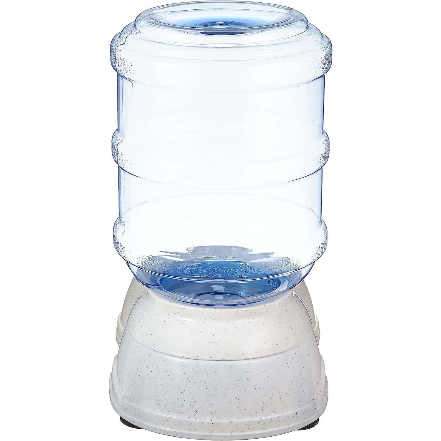 Gravity Pet Food Feeder For Dogs And Cats-Paw Print Pad