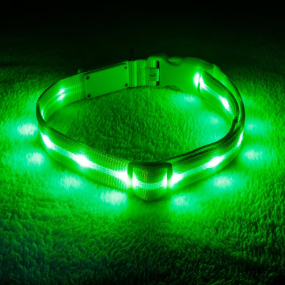 LED Dog Leash For Training-Paw Print Pad